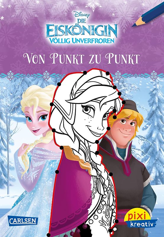 Pixi kreativ 99: VE5 Disney: Die Eiskönigin - völlig unverfroren / Von Punkt zu Punkt (5 Exemplare)