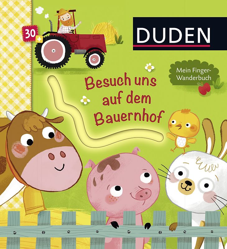 Duden: Besuch uns auf dem Bauernhof. Mein Finger-Wanderbuch