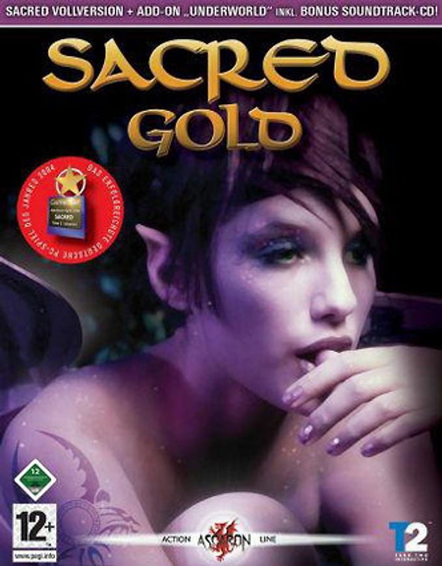 Sacred Gold Vollversion+AddOn+Soundtrack PC Spiele