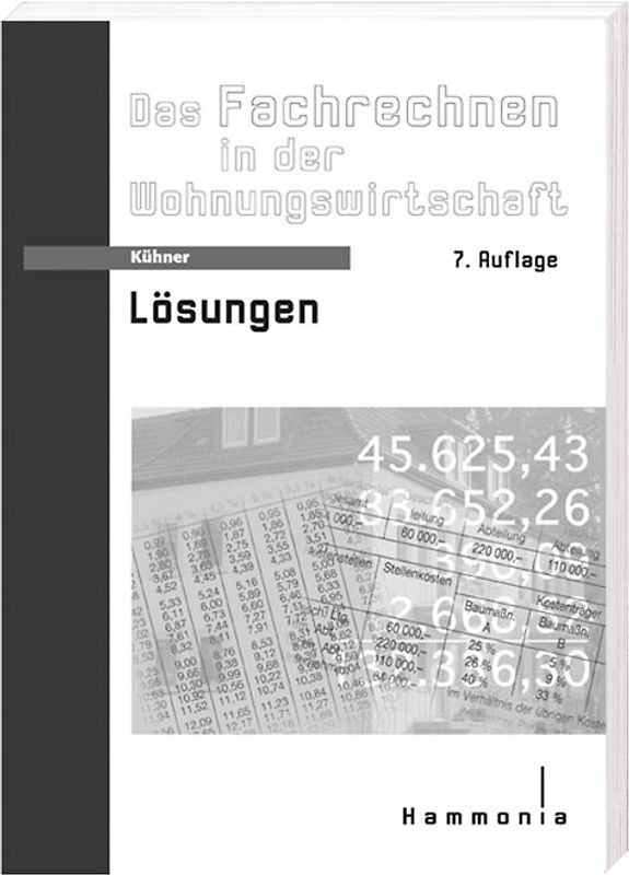 Das Fachrechnen in der Wohnungswirtschaft