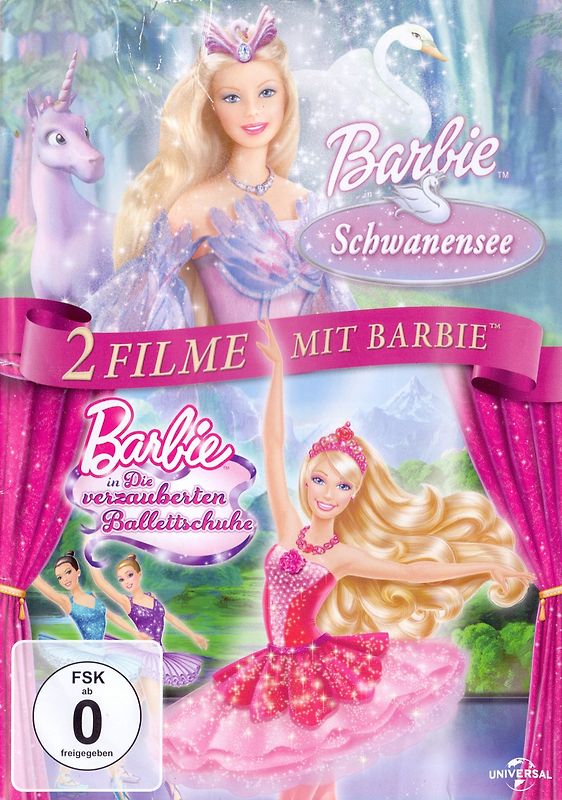 Barbie - Schwanensee / Barbie - Die verzauberten Ballettschuhe [2 DVDs] DVD