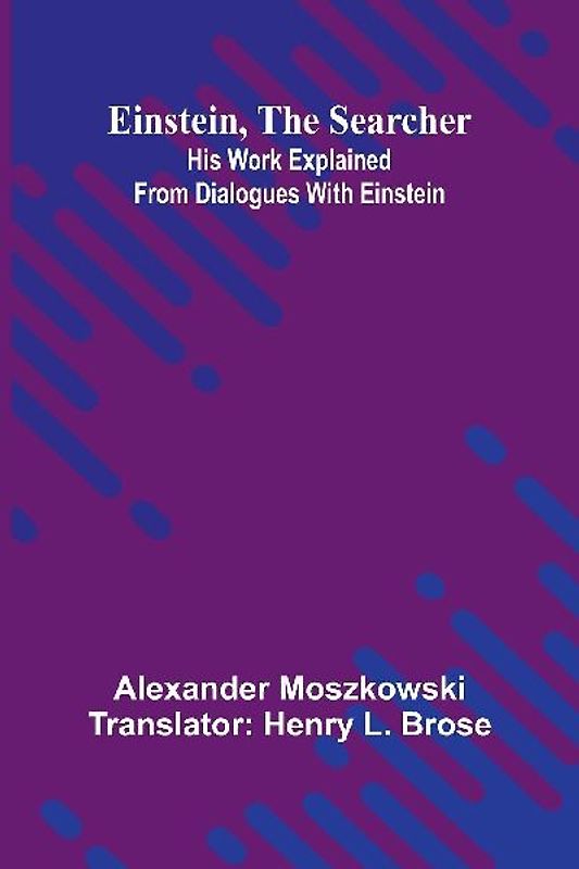Einstein, The Searcher
