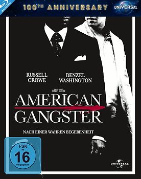 American Gangster [100th Anniversay Edition, Extended Version, Steelbook] Blu-ray Disc