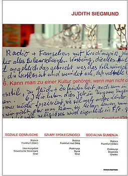 Soziale Geräusche /Szumy Spoleczosci /Socialan Sumenja