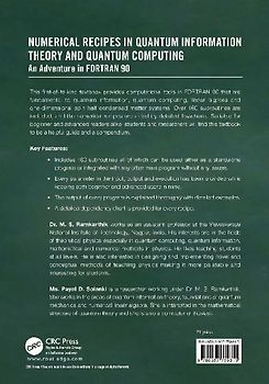 Numerical Recipes in Quantum Information Theory and Quantum Computing