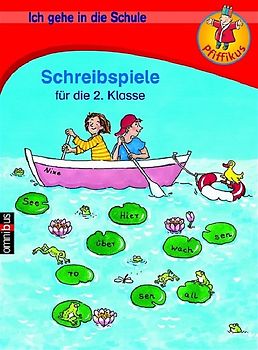 Ich gehe in die Schule - Schreibspiele für die 2. Klasse