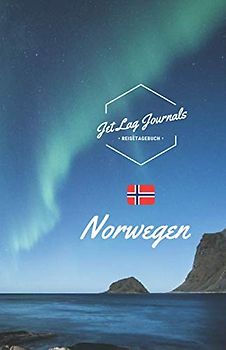 JetLagJournals • Reisetagebuch Norwegen: Erinnerungsbuch zum Ausfüllen | Reisetagebuch zum Selberschreiben
