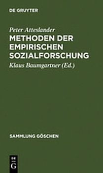 Methoden der empirischen Sozialforschung