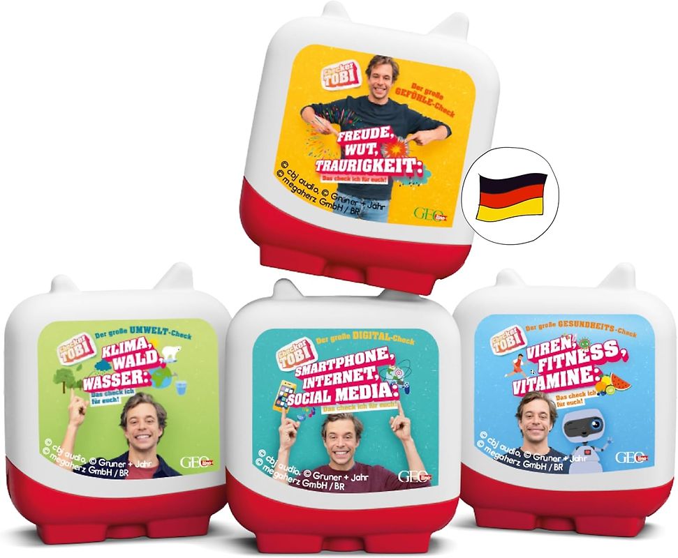 Clever Tonies®: Checker Tobi - Set [4 Bände]