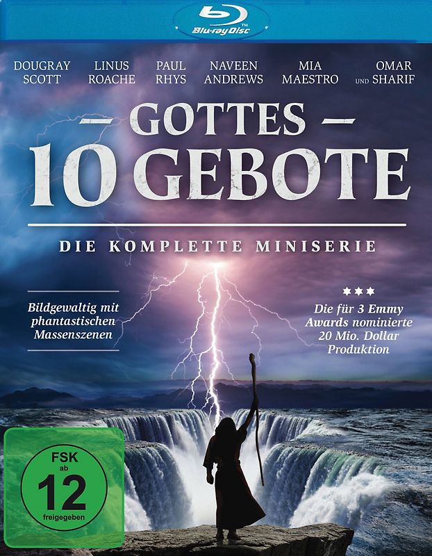 Gottes 10 Gebote - Die komplette Miniserie [Blu-ray] Blu-ray Disc