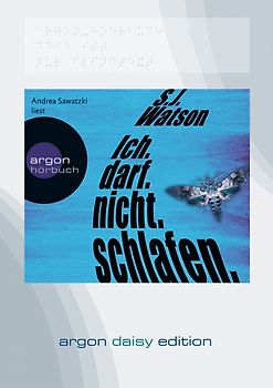 Ich. Darf. Nicht. Schlafen. (DAISY Edition)