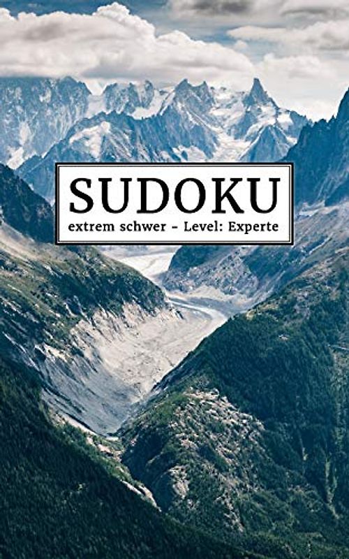 Sudokubuch für unterwegs: extrem schwer - Level: Experte | Sudoku Rätselblock für die Tasche | 192 knifflige Sudokus mit Lösungen im Anhang | Kleines Rätselbuch | Gehirnjogging für Erwachsene