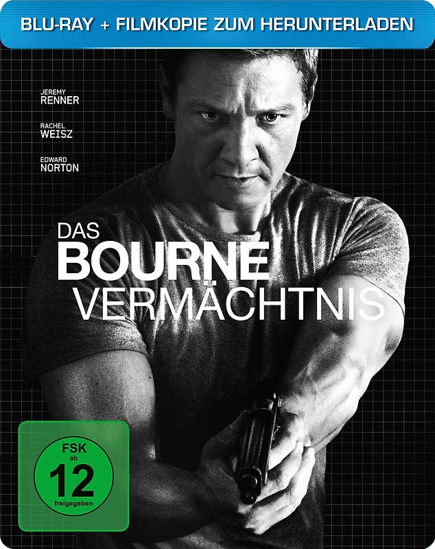 Das Bourne Vermächtnis [Steelbook, Limited Edition] Blu-ray Disc