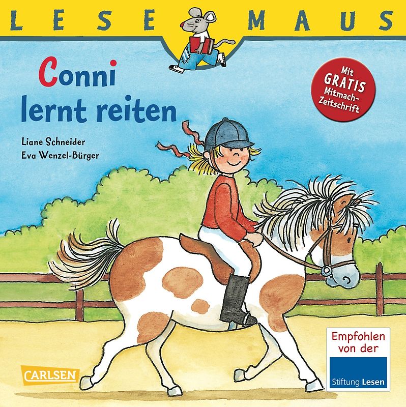 LESEMAUS 16: Conni lernt reiten