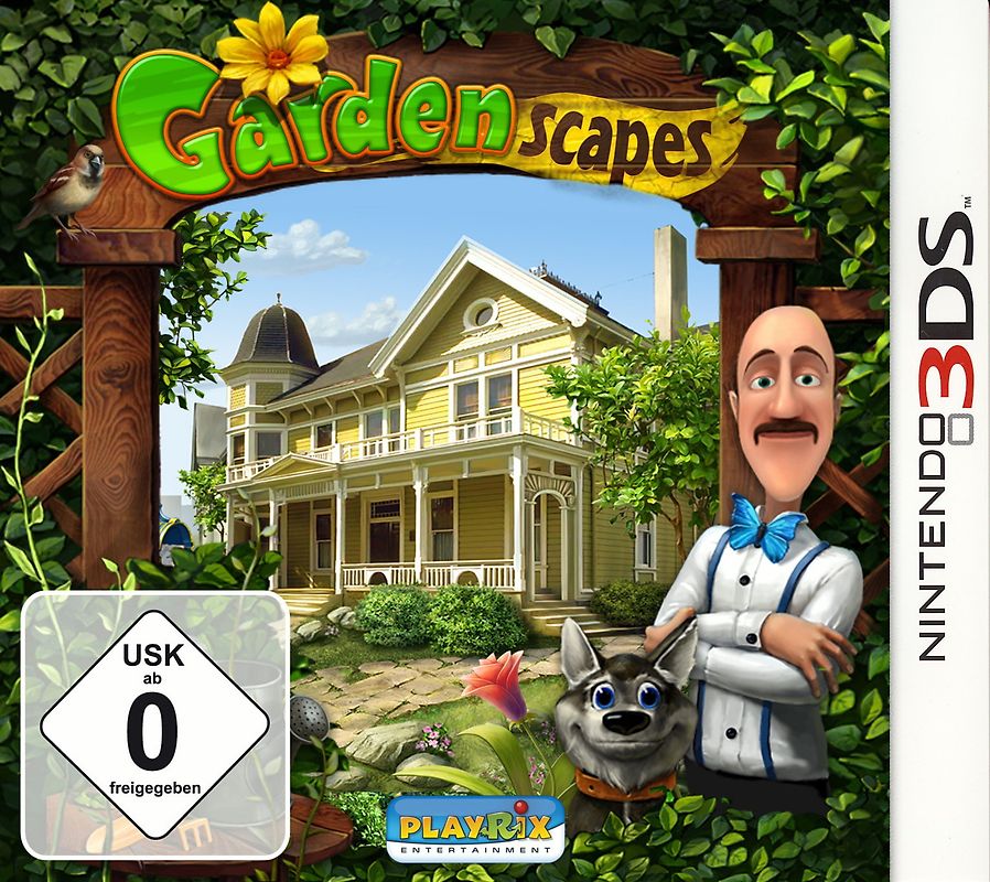 Gardenscapes Nintendo 3DS