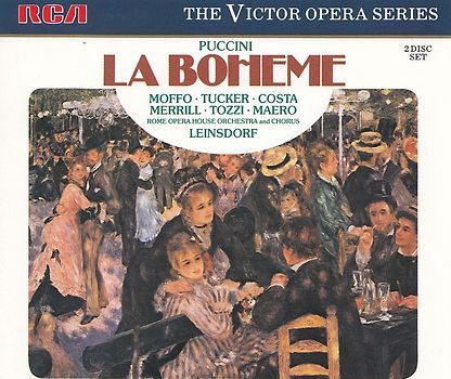 Rome Opera House Orchestra & Chors - Erich Leinsdorf: Giacomo Puccini - La Boheme [2 CDs]
