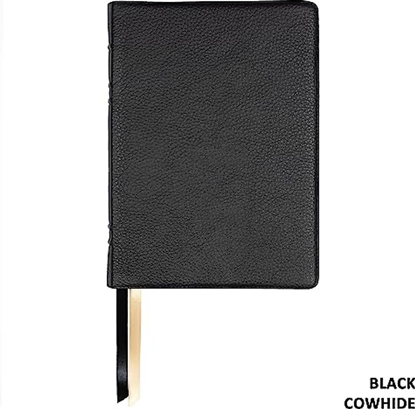 Lsb Giant Print Reference Edition, Paste-Down Black Cowhide