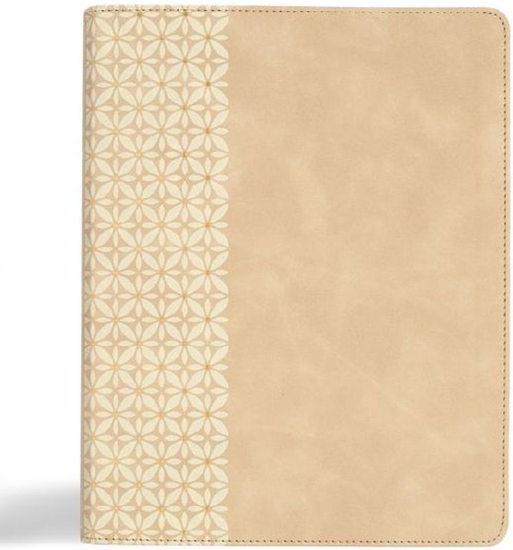 CSB Notetaking Bible, Expanded Reference Edition, Cream Suedesoft Leathertouch