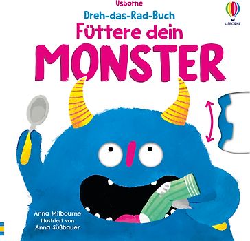 Dreh-das-Rad-Buch: Füttere dein Monster