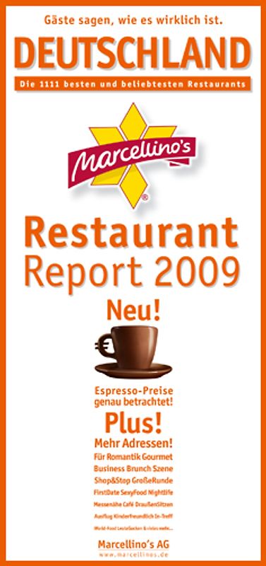 Marcellino's Restaurant Report Deutschland 2009