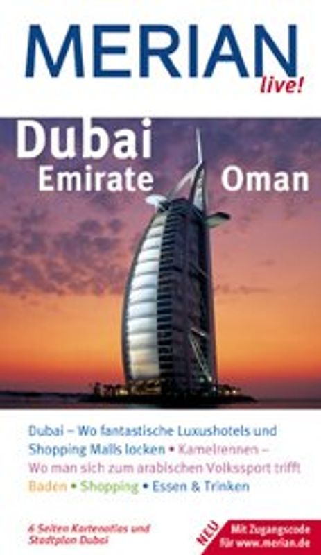 MERIAN live! Reiseführer Dubai Emirate Oman