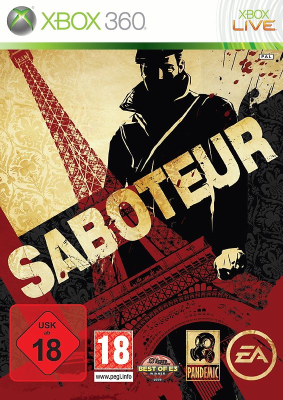 Saboteur Xbox 360