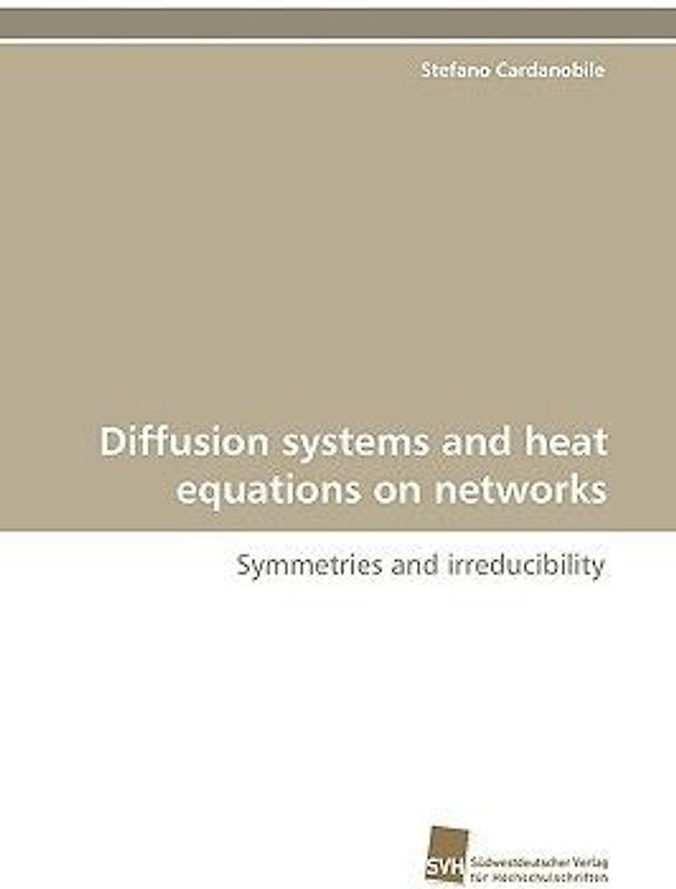 Diffusion systems and heat equations on networks