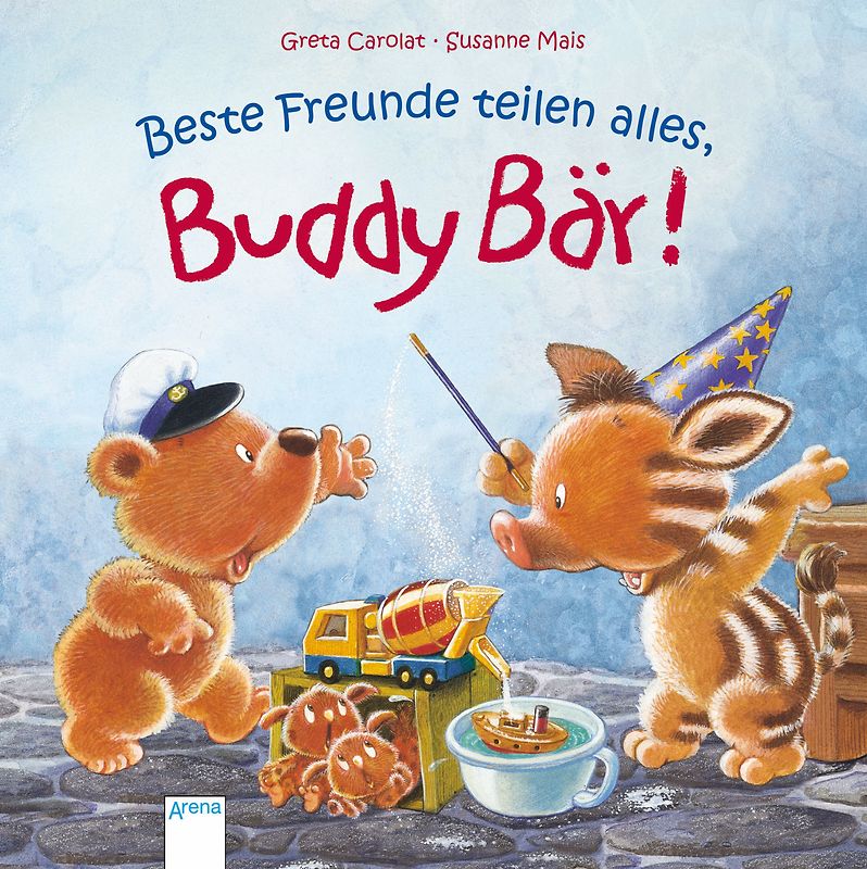 Beste Freunde teilen alles, Buddy Bär!