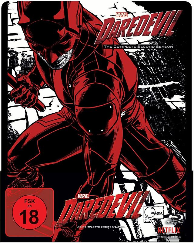 Marvel's Daredevil - Die komplette zweite Staffel [4 Discs, Steelbook, Exklusivprodukt] Blu-ray Disc