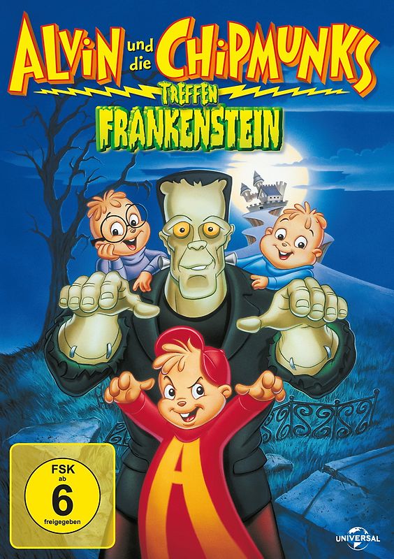 Alvin und die Chipmunks treffen Frankenstein DVD