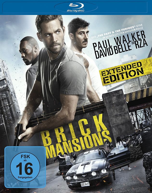 Brick Mansions [Extended Edition] Blu-ray Disc