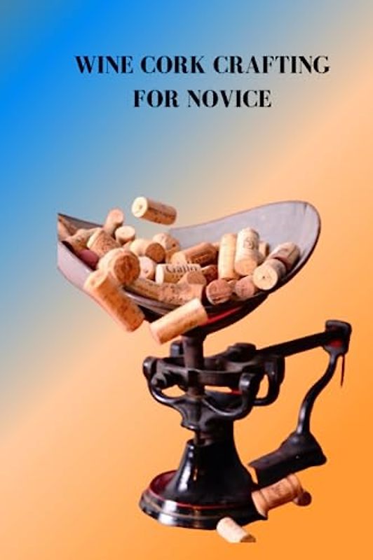 WINE CORK CRAFTING FOR NOVICE: Complete wine cork crafting for beginners, plugs for manufacturing, tips, process and things you can do with fittings