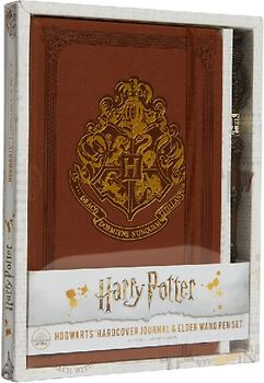Harry Potter: Hogwarts Hardcover Journal and Elder Wand Pen Set