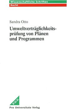 Umweltverträglichkeitsprüfung von Plänen und Programmen
