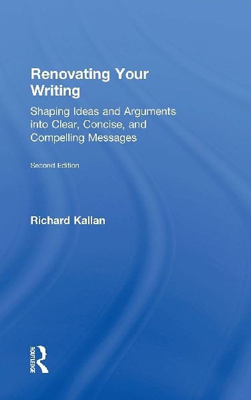 Renovating Your Writing