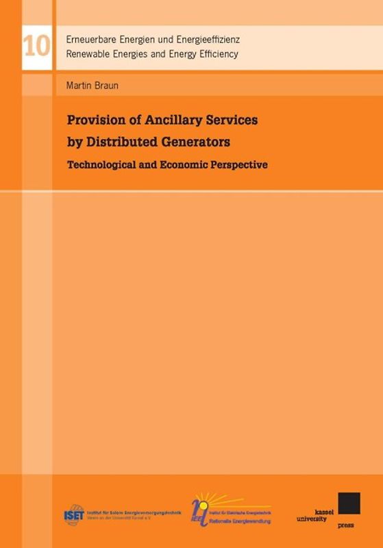Provision of Ancillary Services by Distributed Generators