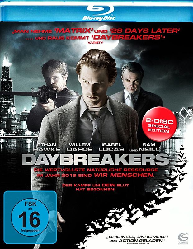 Daybreakers 2 Disc Special Edition Blu-ray Disc