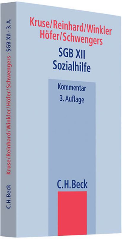 SGB XII Sozialhilfe