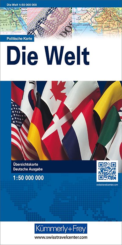 Weltkarte politisch 1:50 Mio.