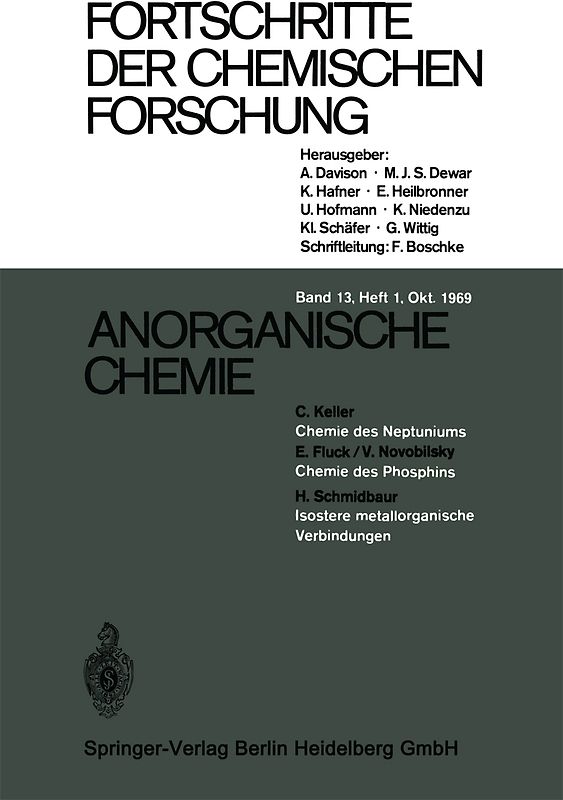 Fortschritte der Chemischen Forschung