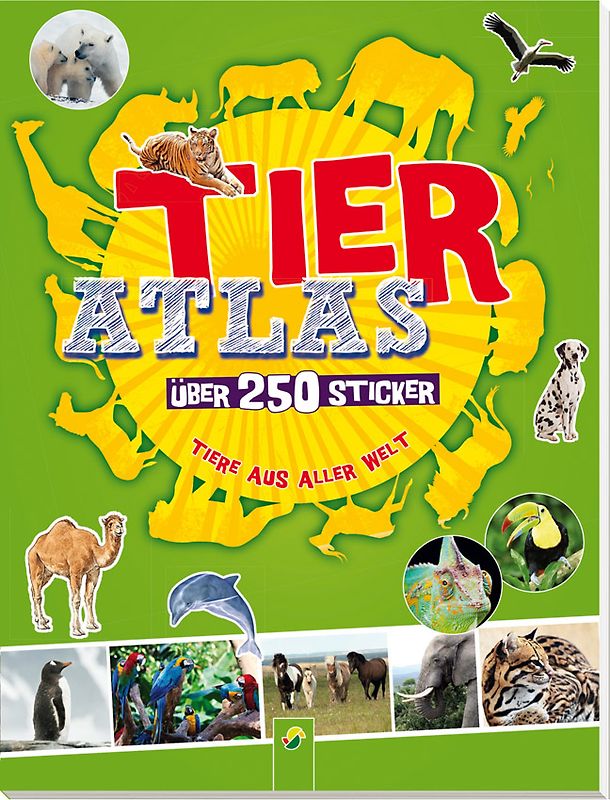Tieratlas mit Stickern