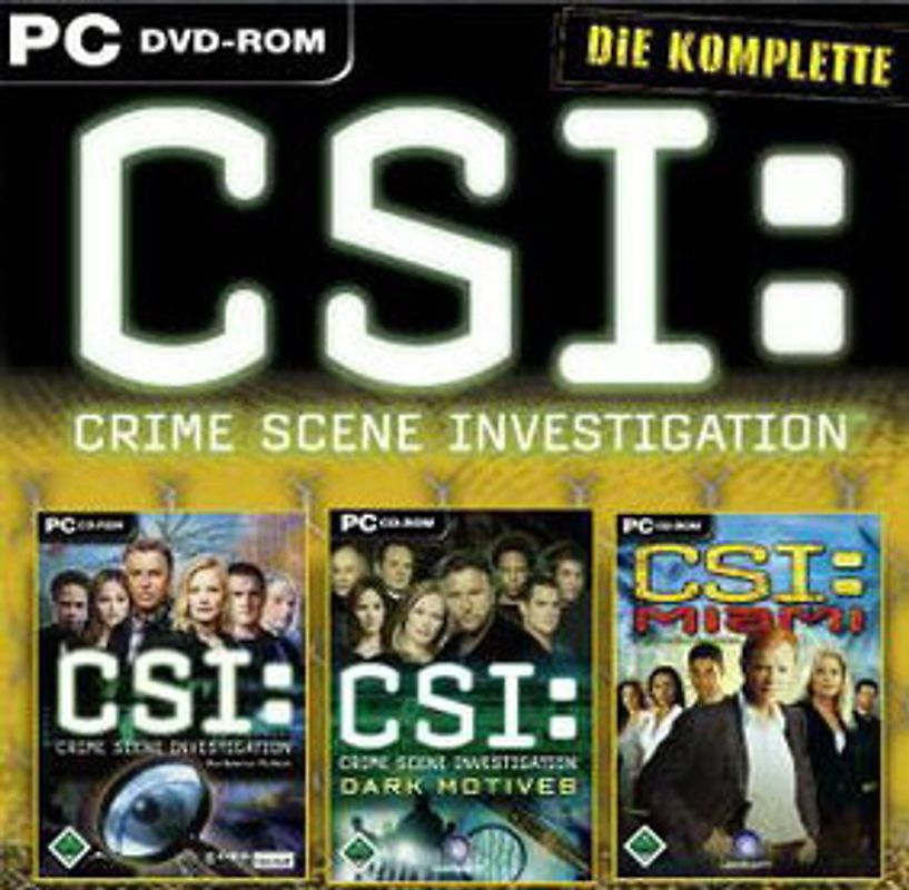CSI Complete (Triple Pack) PC Spiele