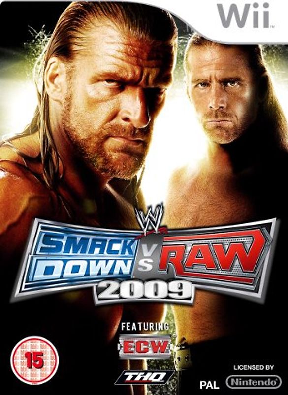 WWE SmackDown vs. Raw 2009  [Internationale Version] Nintendo Wii