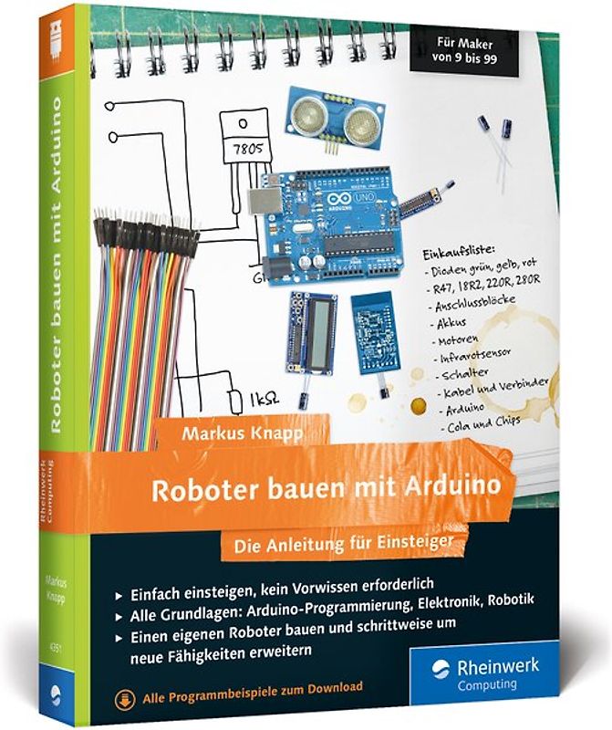 Roboter bauen mit Arduino