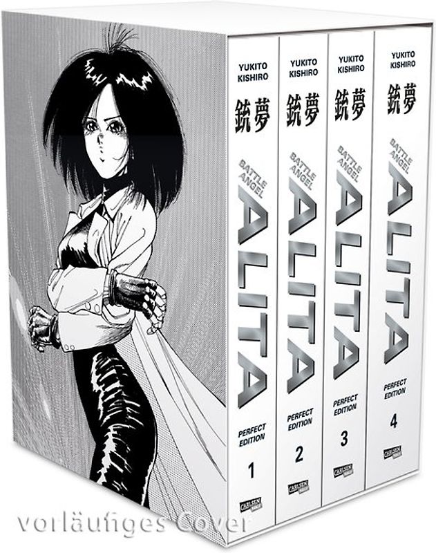 Battle Angel Alita - Perfect Edition 1-4 im Schuber mit Extra