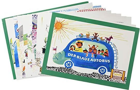 Der blaue Autobus / Kamishibai Bildkarten: 12 Bildkarten für das Erzähltheater