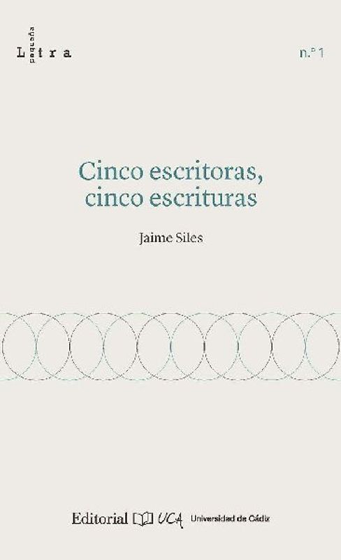 Cinco escritoras, cinco escrituras