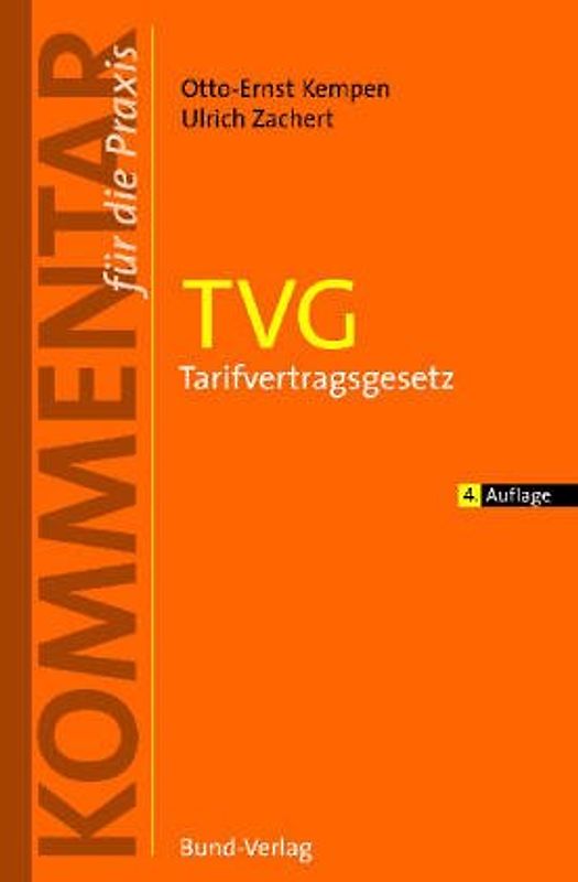 TVG - Tarifvertragsgesetz