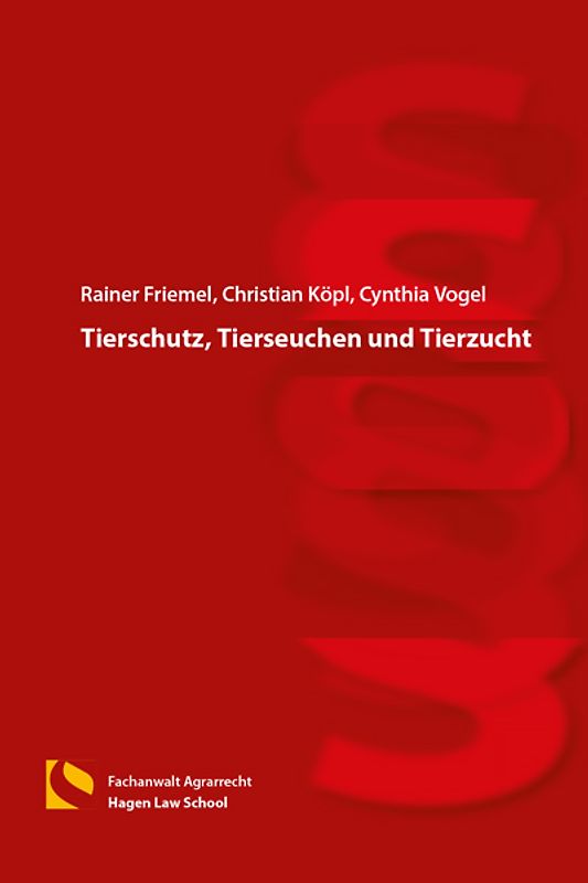 Tierschutz, Tierseuchen und Tierzucht