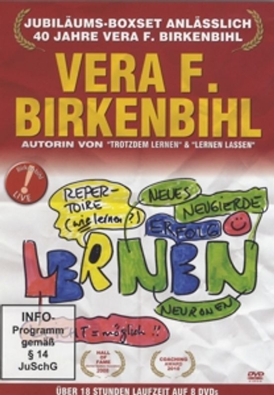Vera F. Birkenbihl - Lernen [40 Jahre Jubiläums-Boxset, 8 DVDs] DVD